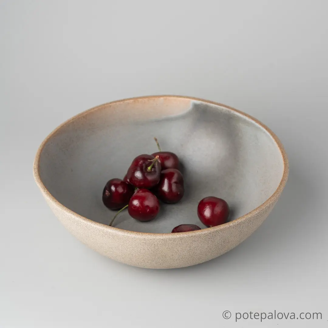 картинка Большая глубокая тарелка Sigma 22 см - 2 - DishWishes.Ru