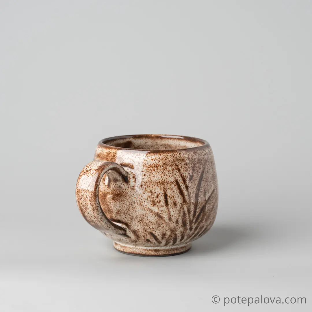 картинка Керамическая кружка из серии "Травы" 10 - DishWishes.Ru