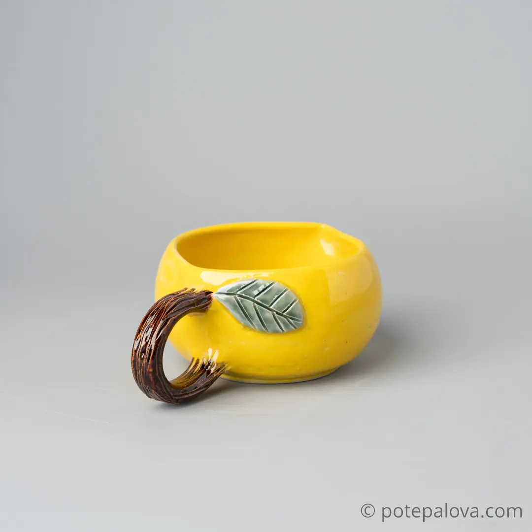 картинка Чашка Светланы Шумских "Лимон" 1 - DishWishes.Ru