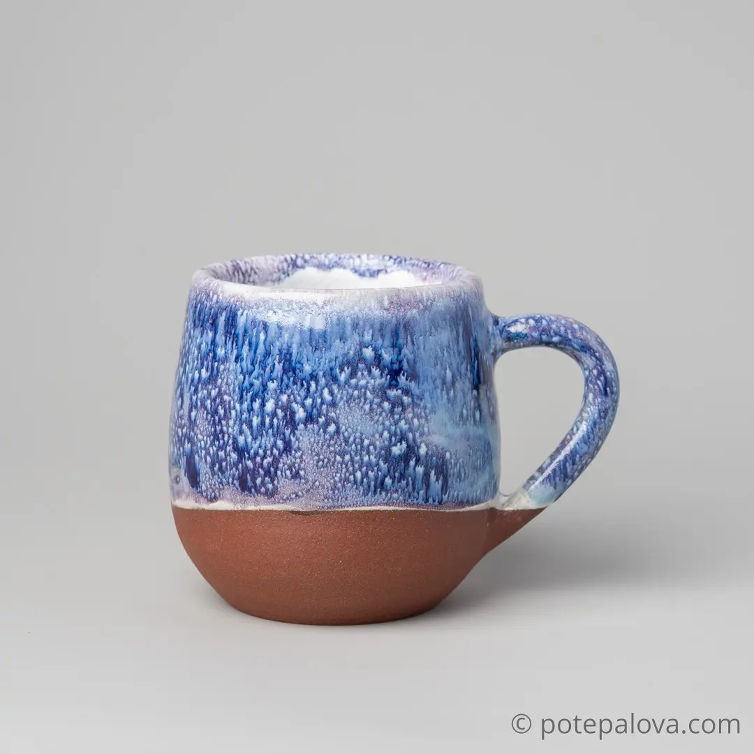 картинка Кружка "Космос" на красной глине 5 - DishWishes.Ru