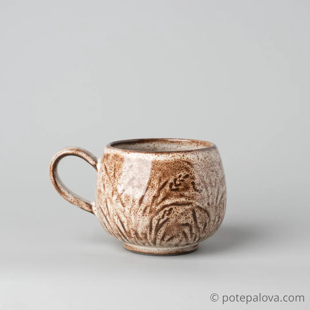 картинка Керамическая кружка из серии "Травы" 5 - DishWishes.Ru