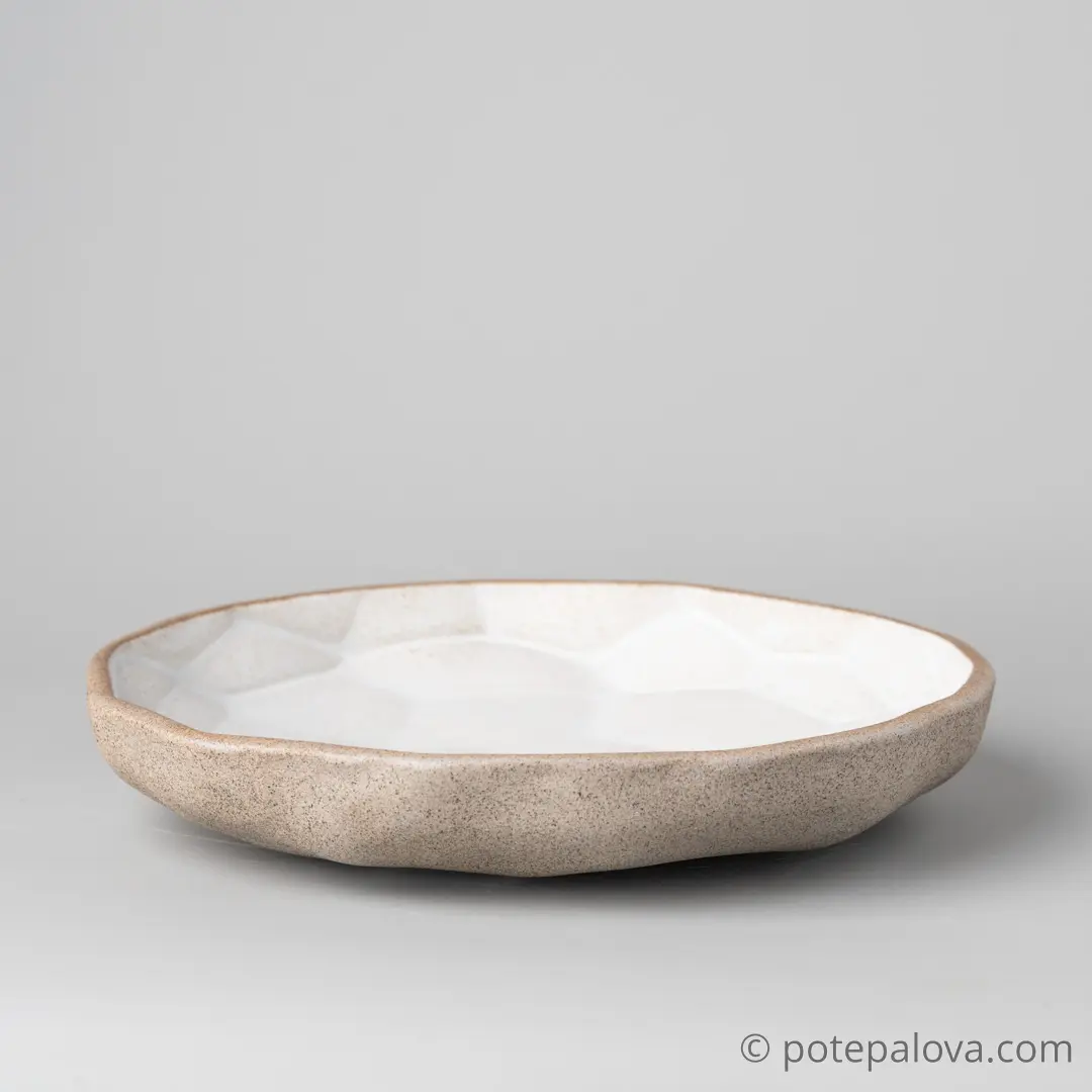 картинка Тарелка малая Sigma "Геометрия" 20 см  - DishWishes.Ru