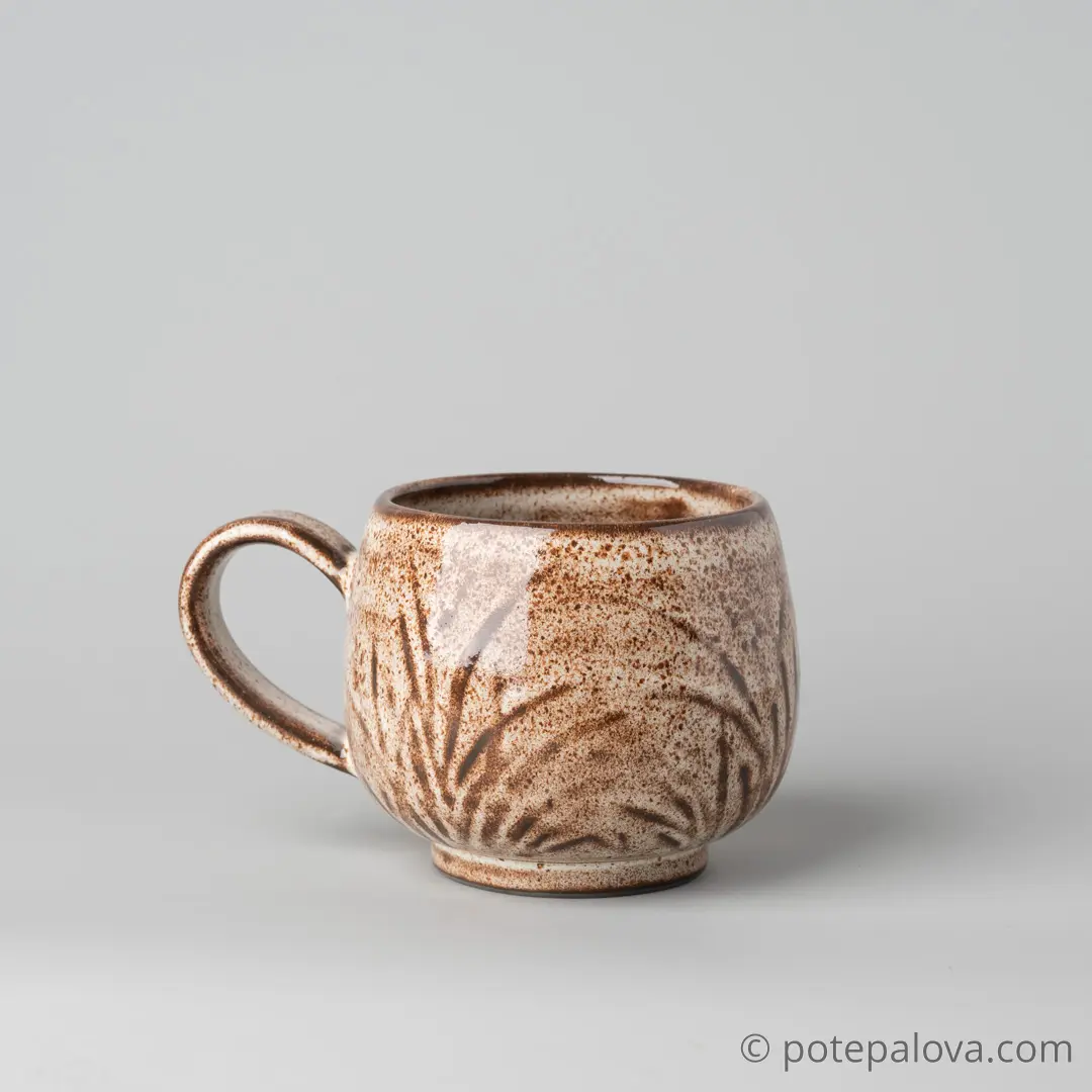 картинка Керамическая кружка из серии "Травы" 10 - DishWishes.Ru