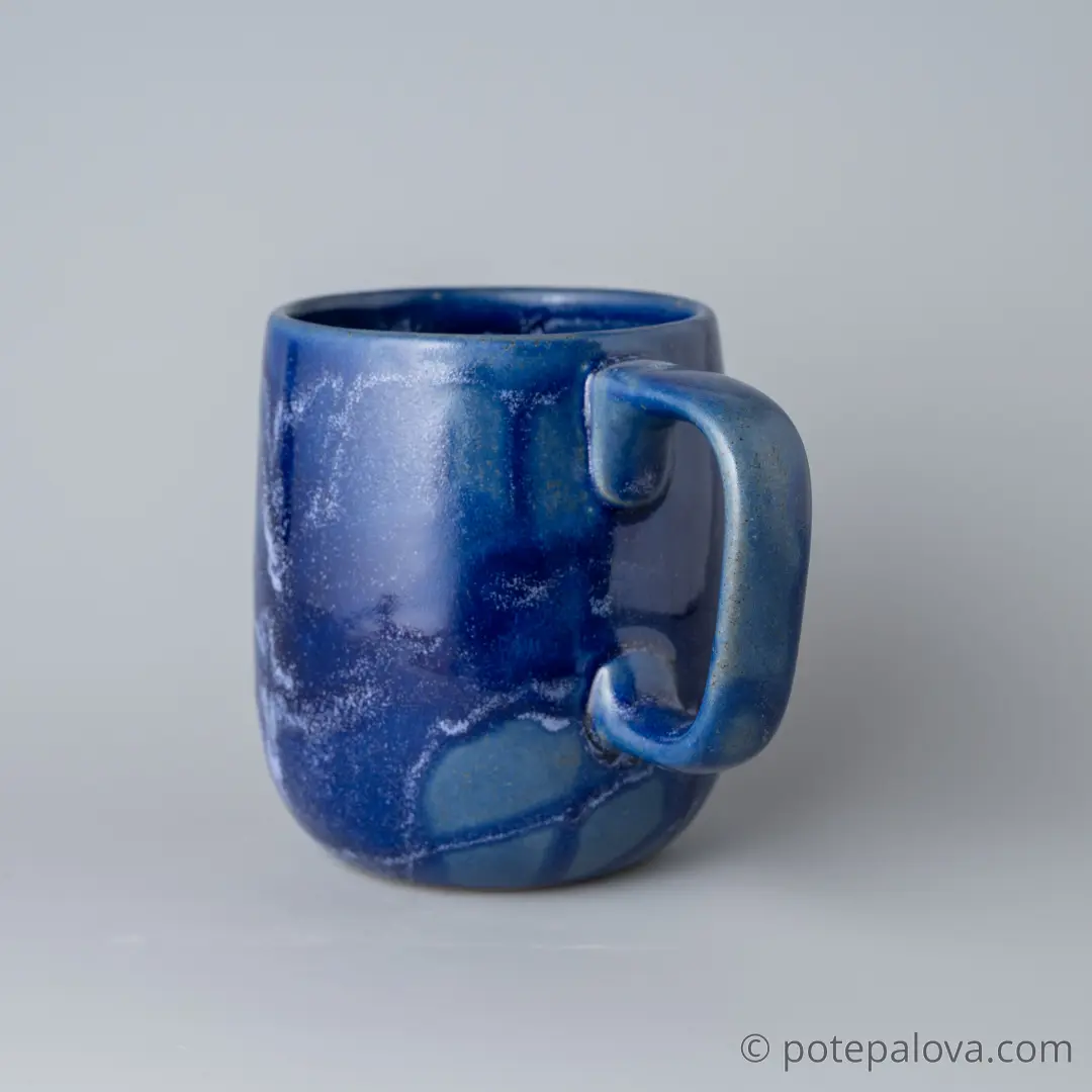 картинка Кружка высокая прямая "Море лаванды"  500 мл - 2 - DishWishes.Ru