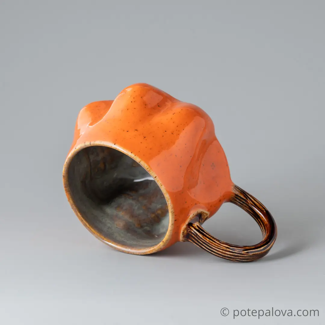 картинка Чашка Светланы Шумских "Тыква" 1 - DishWishes.Ru