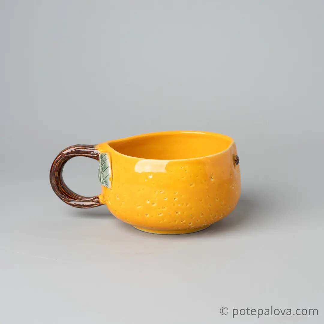 картинка Чашка Светланы Шумских "Мандарин" 4 - DishWishes.Ru