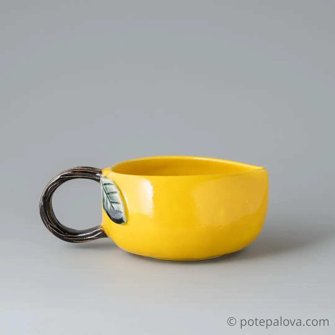 картинка Чашка Светланы Шумских "Лимон" 2 - DishWishes.Ru