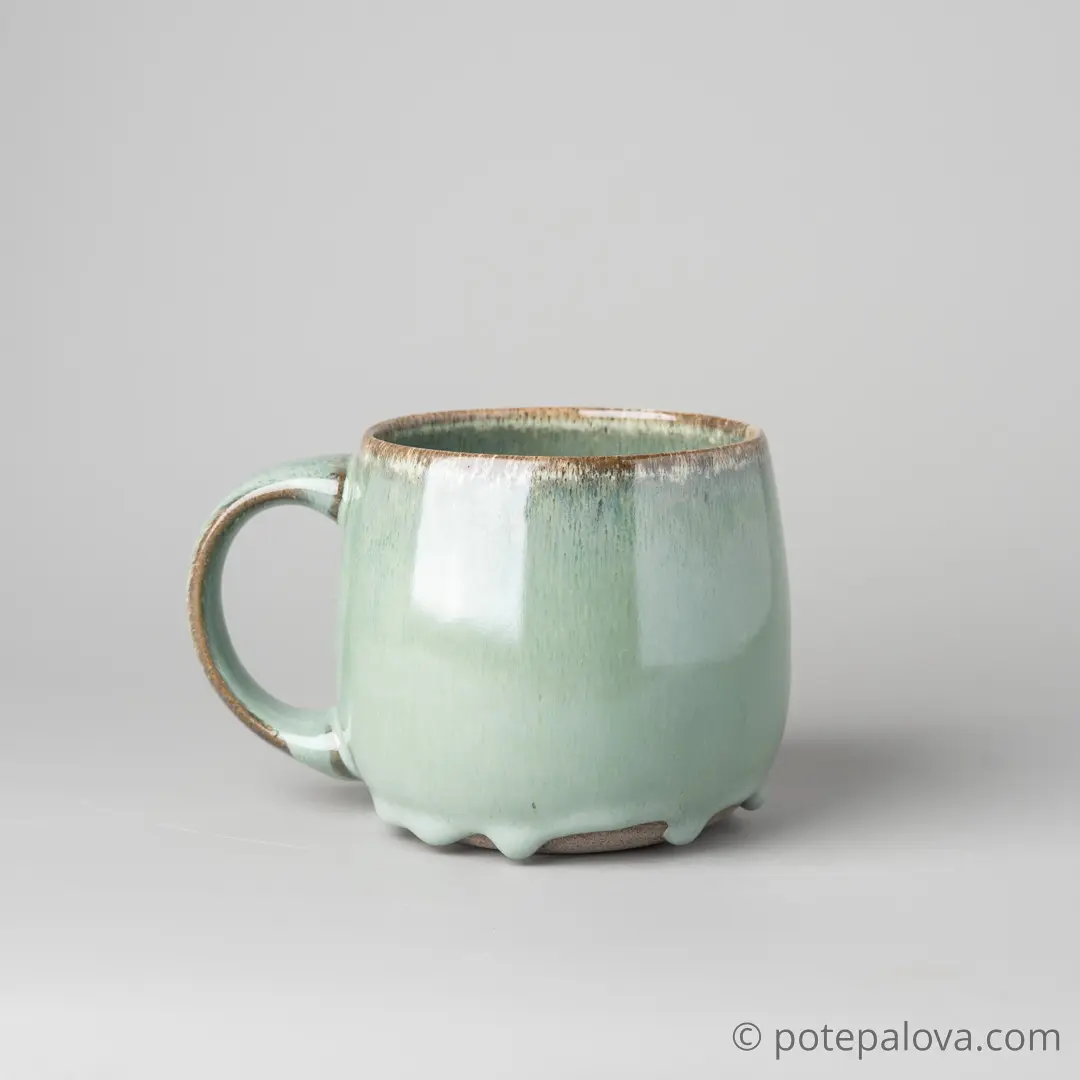 картинка Кружка Sigma зеленая "Тумблер" 2 - 450 мл - DishWishes.Ru