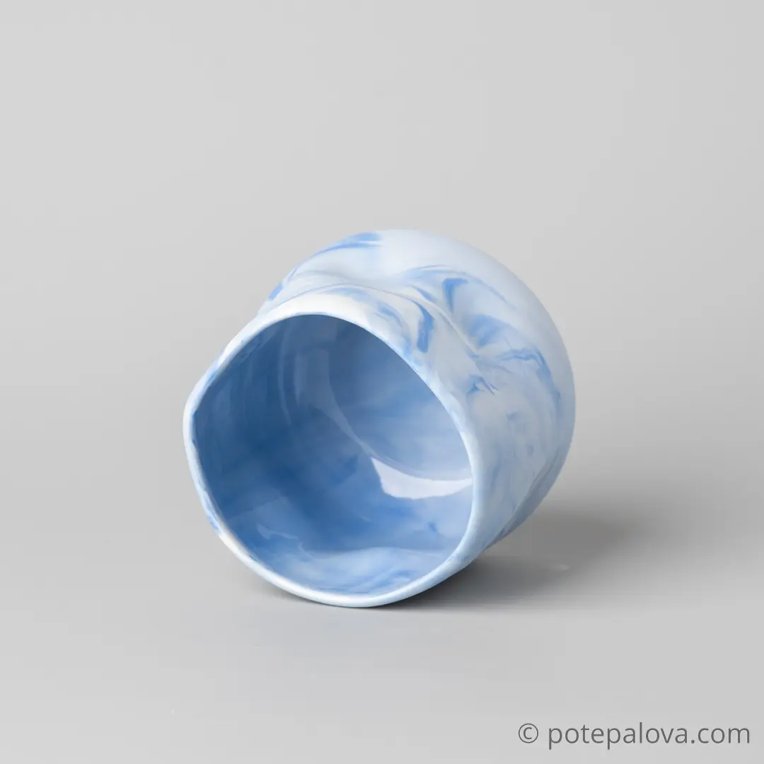 картинка Стакан фарфоровый малый Sigma "Облака" 230 мл - 1 - DishWishes.Ru
