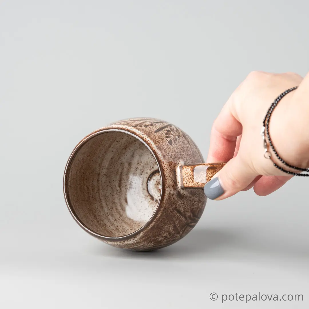 картинка Керамическая кружка из серии "Травы" 6 - DishWishes.Ru