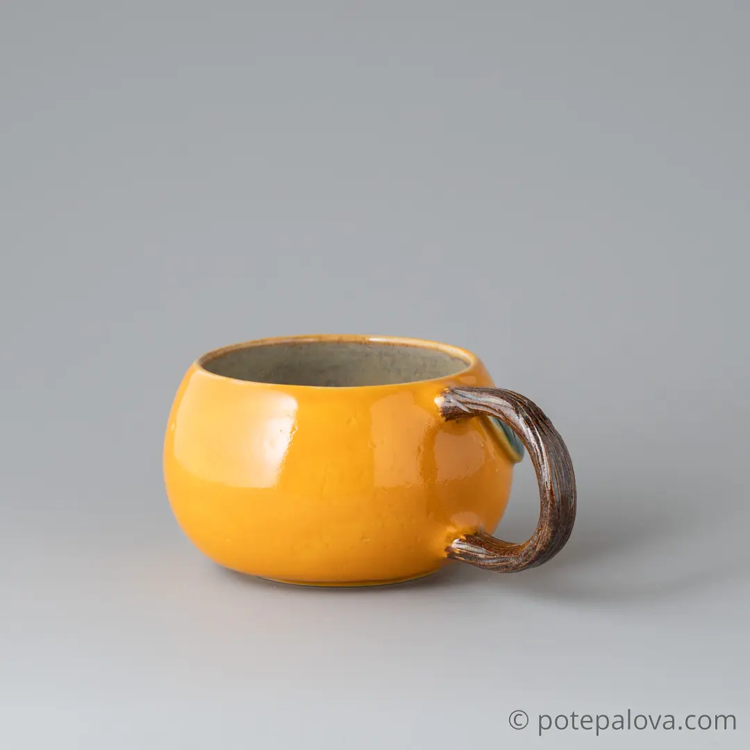 картинка Чашка Светланы Шумских "Мандарин" 1 - DishWishes.Ru