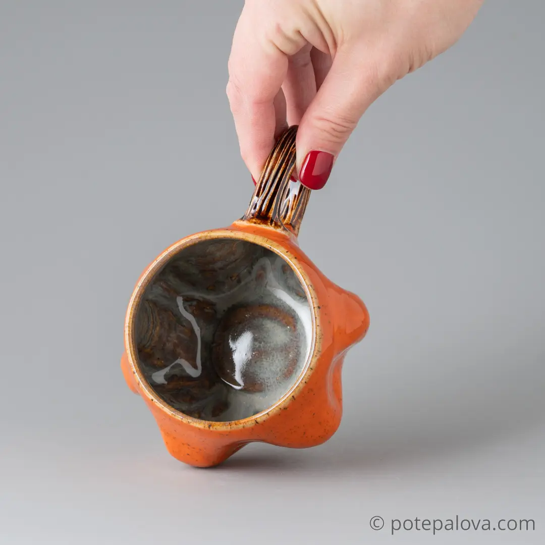 картинка Чашка Светланы Шумских "Тыква" 1 - DishWishes.Ru