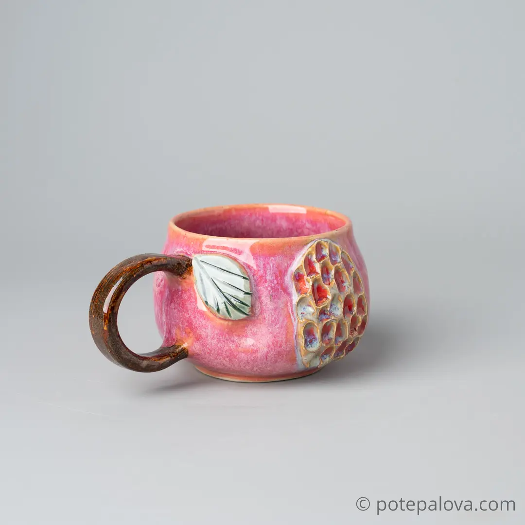 картинка Чашка Светланы Шумских "Гранат" 3 - DishWishes.Ru