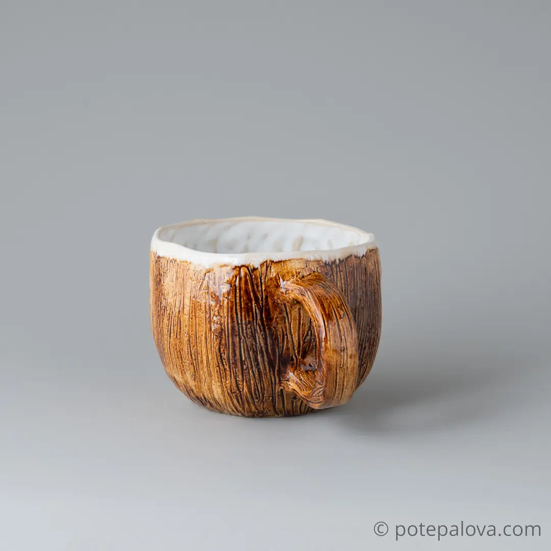 картинка Чашка Светланы Шумских "Кокос" 1 - DishWishes.Ru