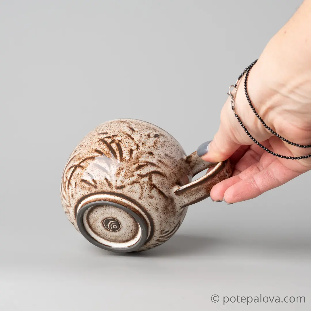 картинка Керамическая кружка из серии "Травы" 2 - DishWishes.Ru