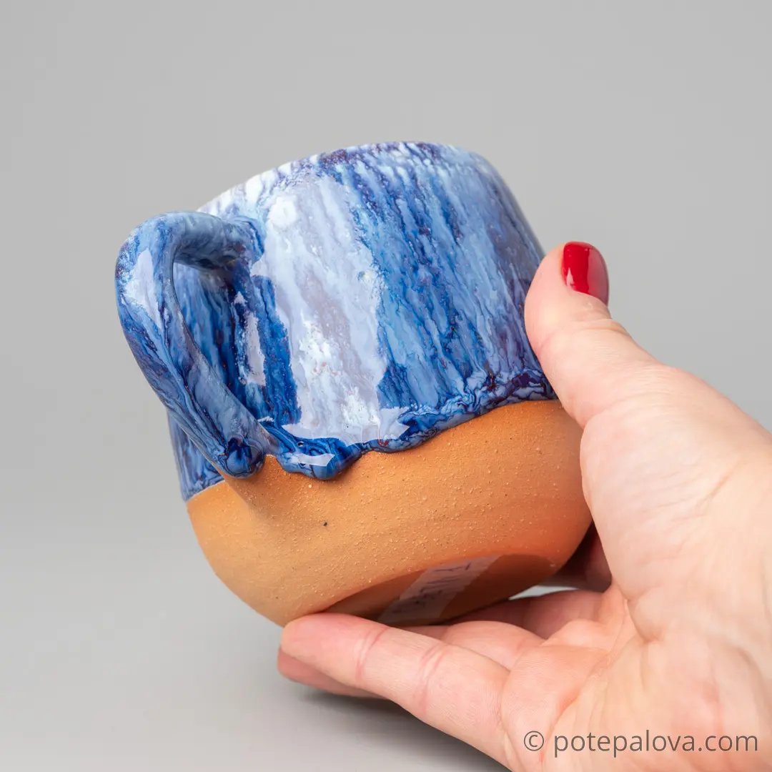 картинка Кружка "Космос" на светлой глине 1 - DishWishes.Ru