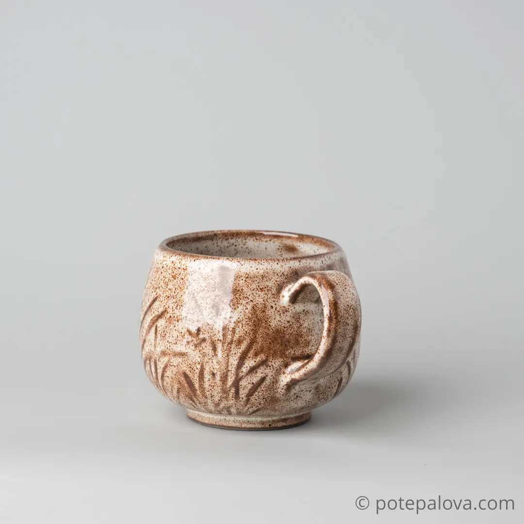 картинка Керамическая кружка из серии "Травы" 5 - DishWishes.Ru