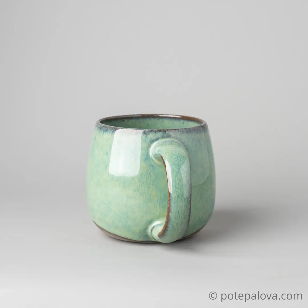 картинка Кружка Sigma зеленая "Тумблер" 3 - 450 мл - DishWishes.Ru