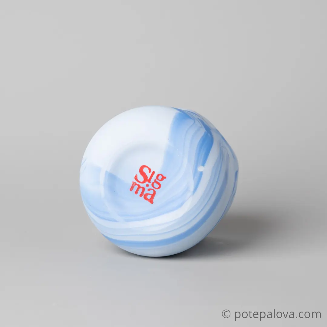 картинка Стакан фарфоровый малый Sigma "Облака" 230 мл - 1 - DishWishes.Ru