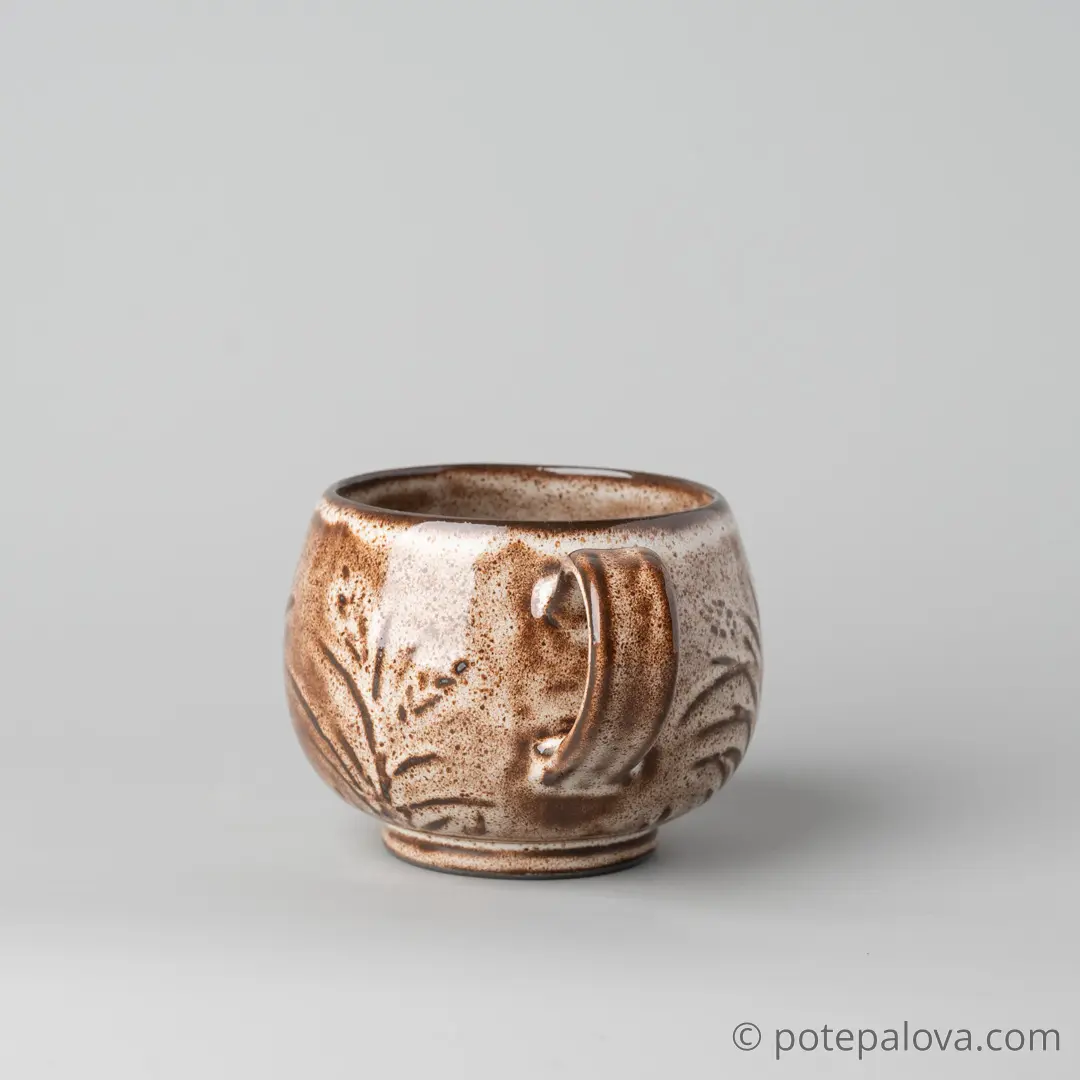 картинка Керамическая кружка из серии "Травы" 7 - DishWishes.Ru