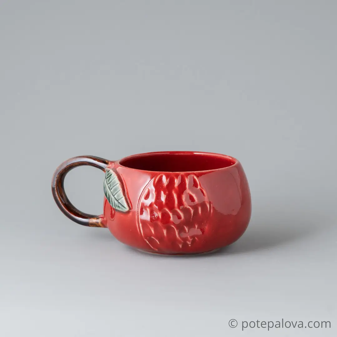 картинка Чашка Светланы Шумских "Гранат" 1 - DishWishes.Ru