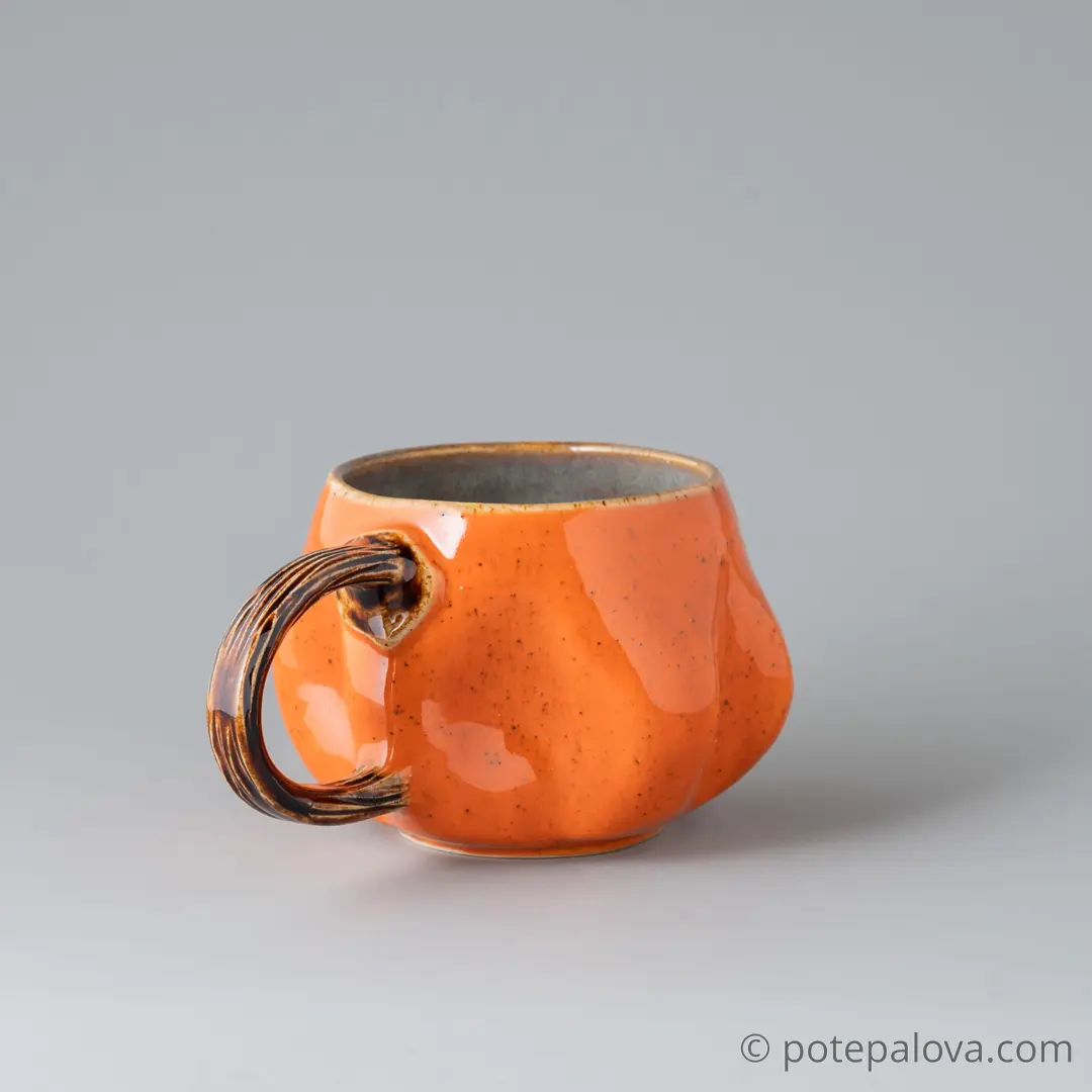 картинка Чашка Светланы Шумских "Тыква" 1 - DishWishes.Ru