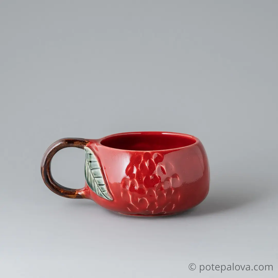 картинка Чашка Светланы Шумских "Гранат" 2 - DishWishes.Ru