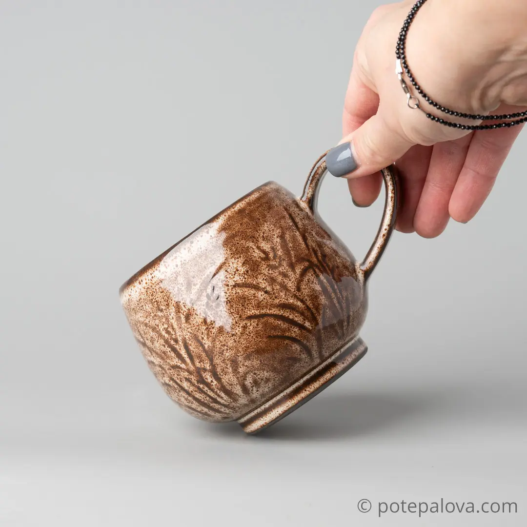 картинка Керамическая кружка из серии "Травы" 6 - DishWishes.Ru