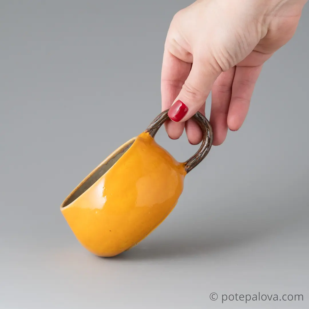 картинка Чашка Светланы Шумских "Мандарин" 1 - DishWishes.Ru