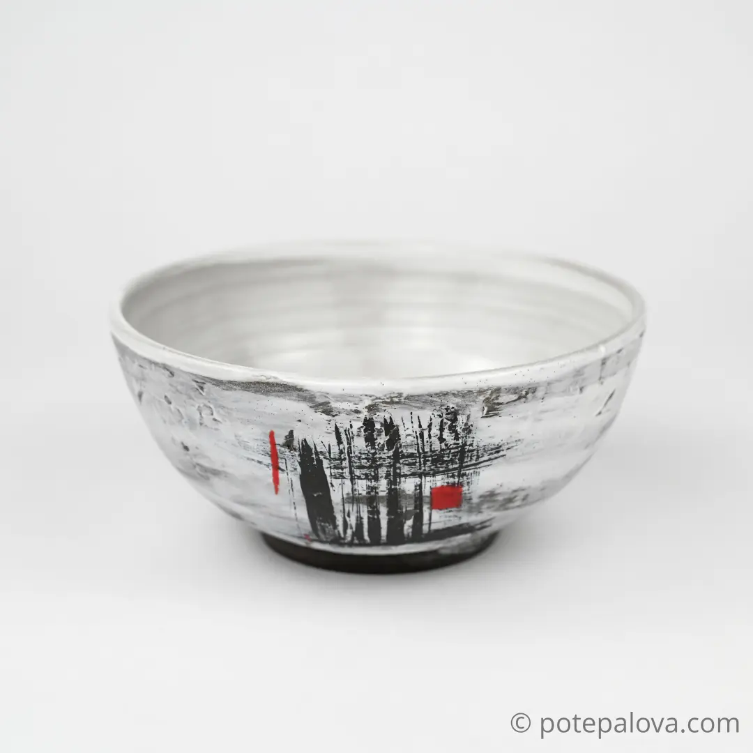картинка Миска из серии Минимализм большая светлая - DishWishes.Ru