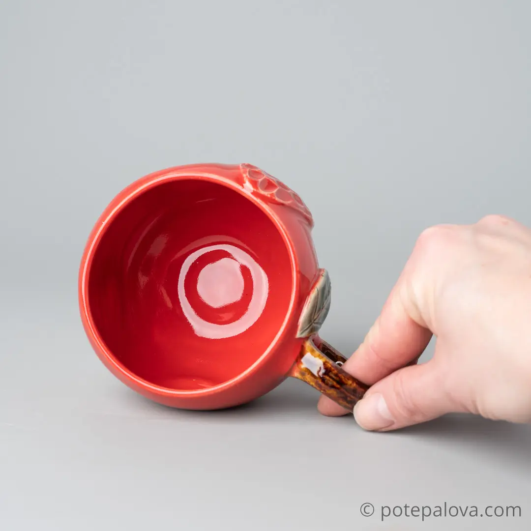 картинка Чашка Светланы Шумских "Гранат" 1 - DishWishes.Ru