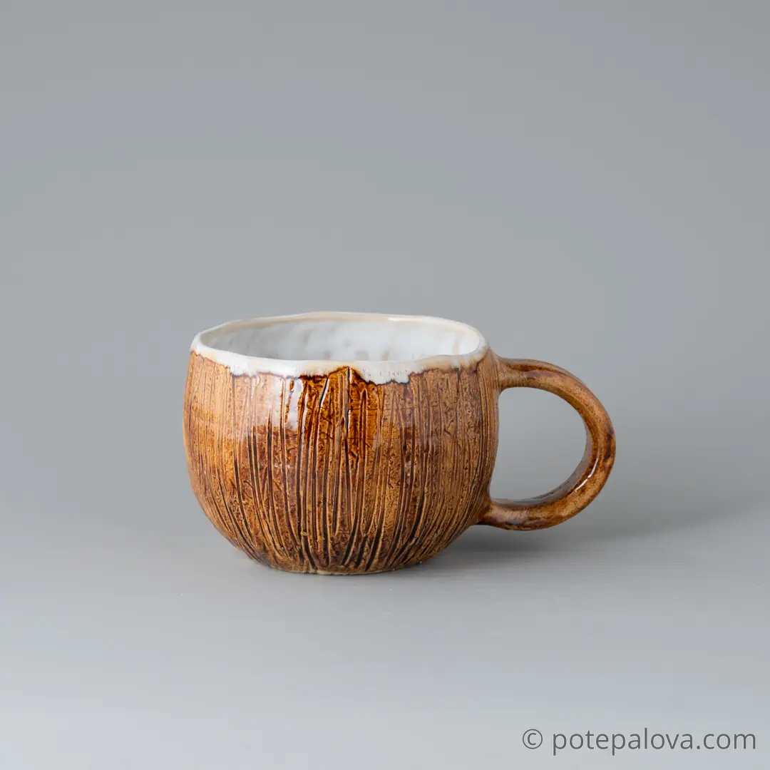 картинка Чашка Светланы Шумских "Кокос" 2 - DishWishes.Ru