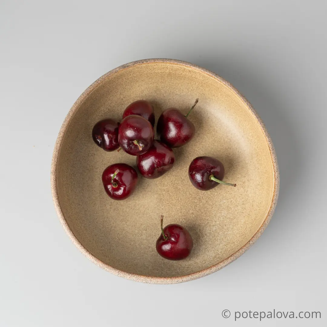 картинка Боул гончарный Sigma "Песочный" большой  18 см - 1 - DishWishes.Ru