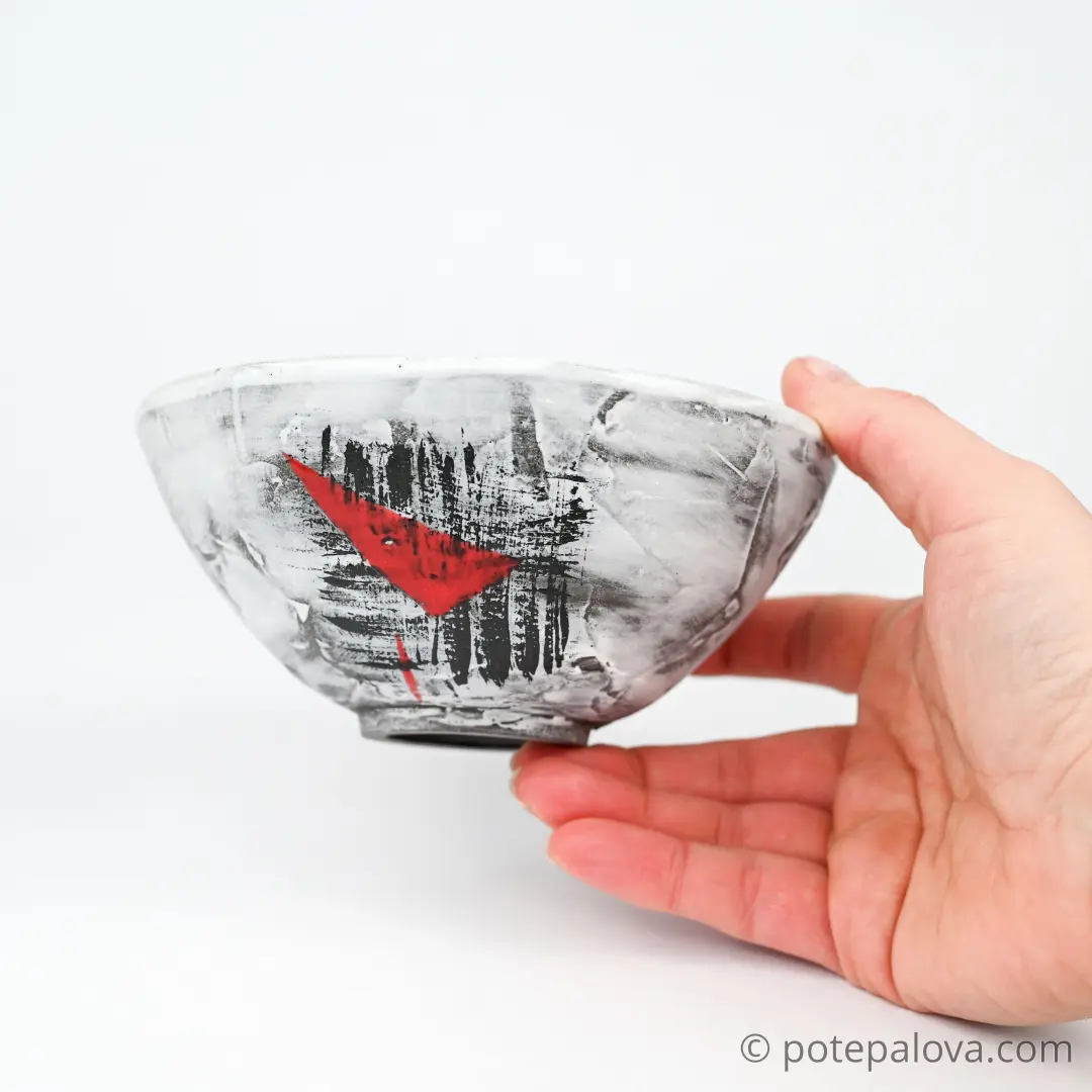 картинка Миска из серии Минимализм средняя светлая - DishWishes.Ru