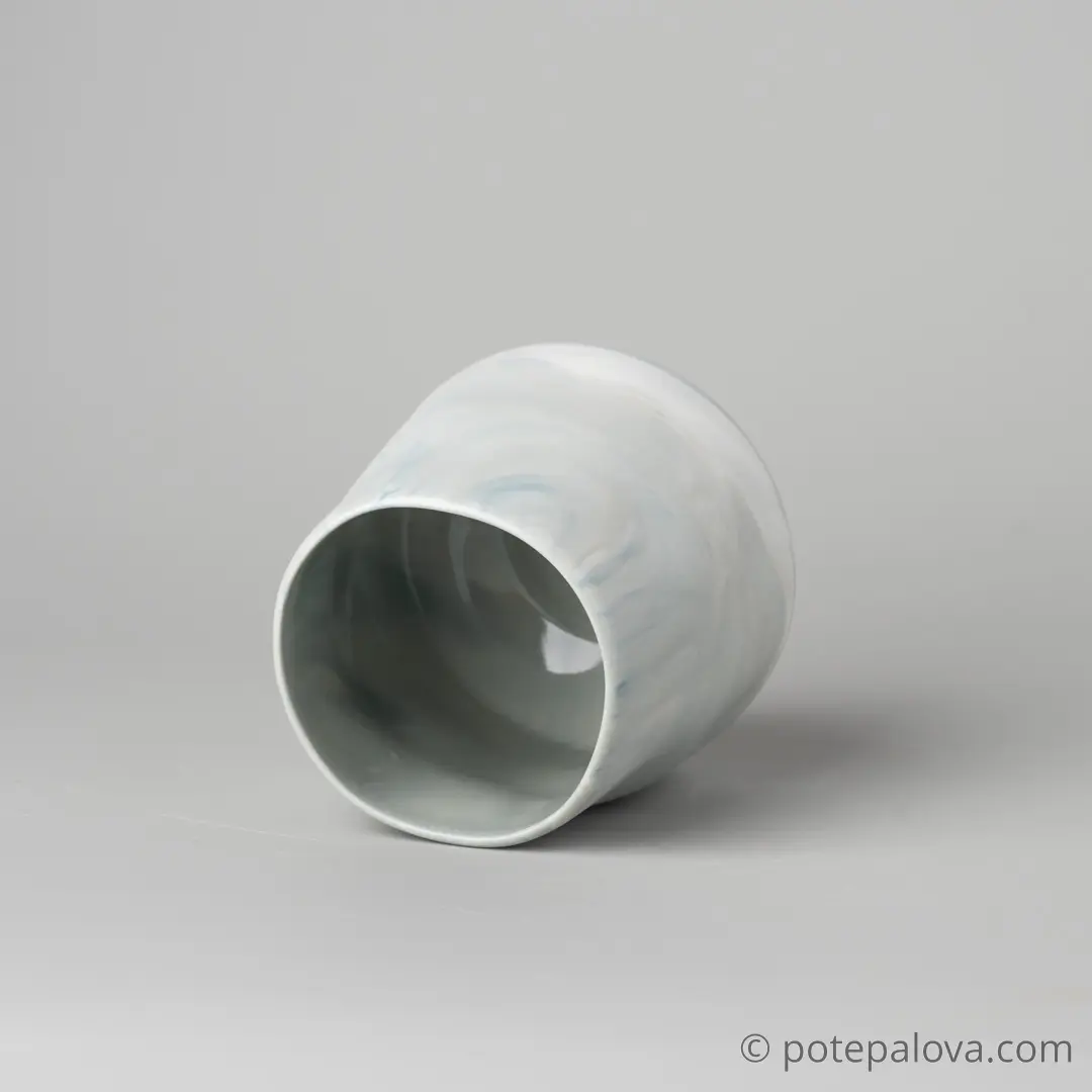 картинка Стакан фарфоровый Sigma "Даймонд" 300 мл - 3 - DishWishes.Ru