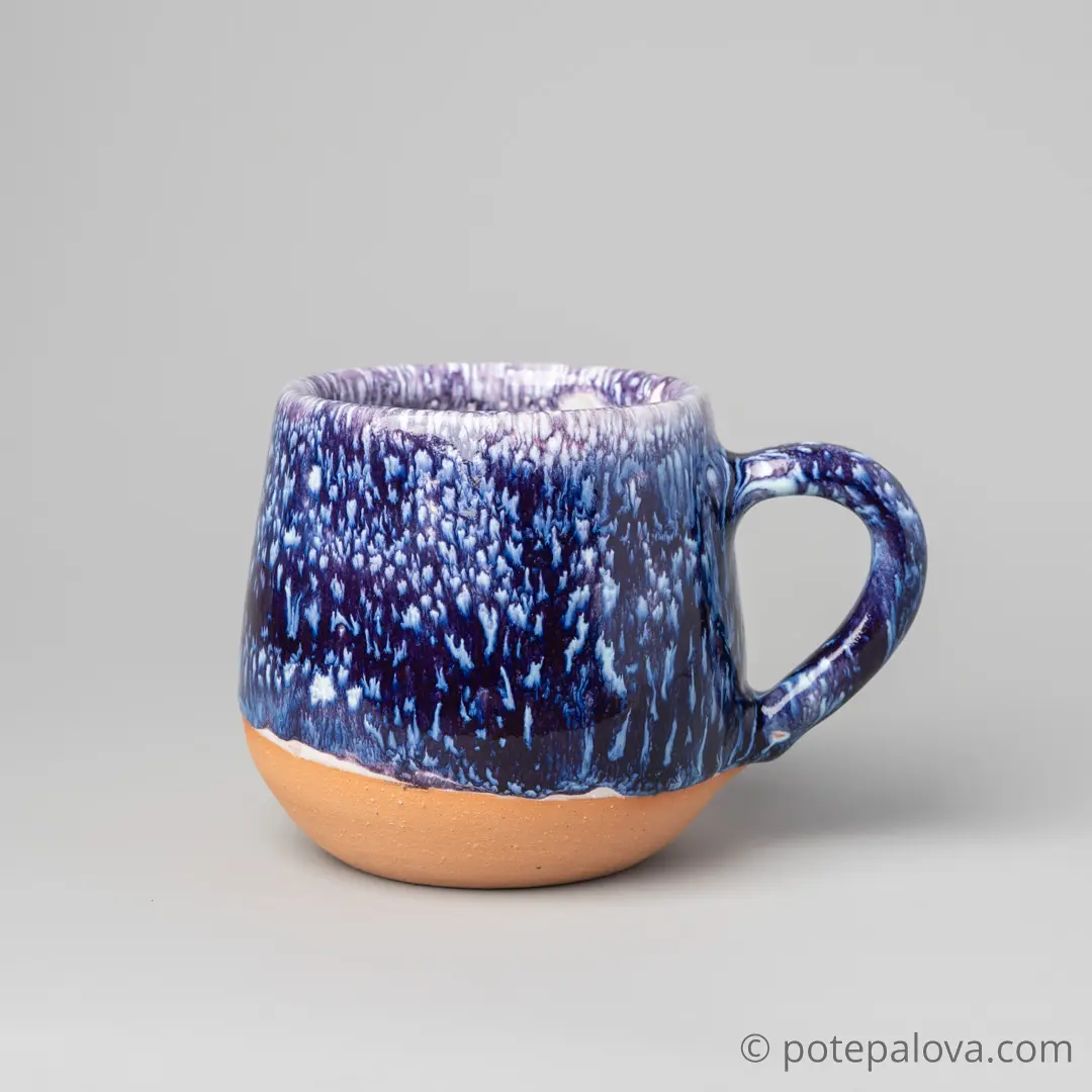 картинка Кружка "Космос" на светлой глине 2 - DishWishes.Ru