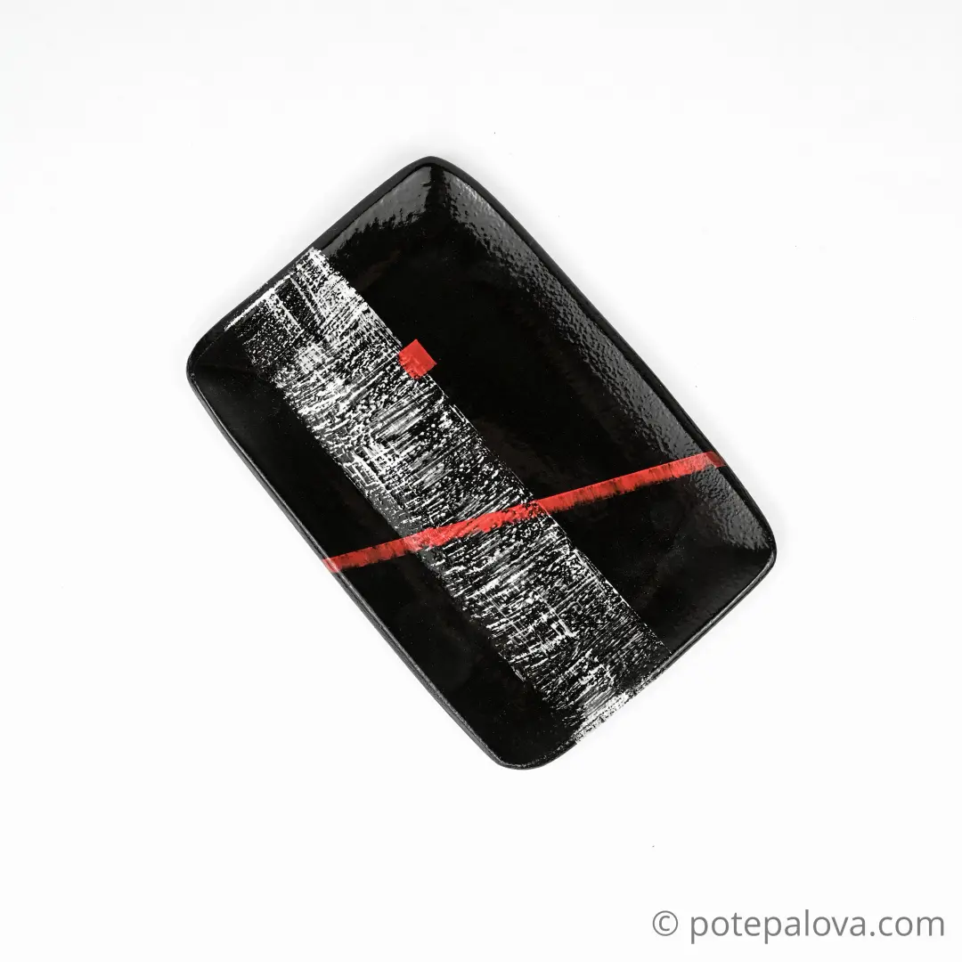 картинка Тарелка из серии Минимализм прямоугольная малая - DishWishes.Ru