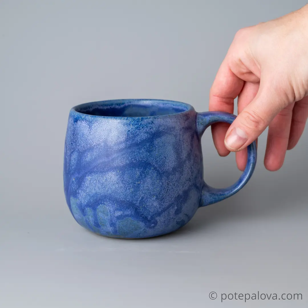 картинка Кружка круглая "Лаванда"  500 мл - 2 - DishWishes.Ru