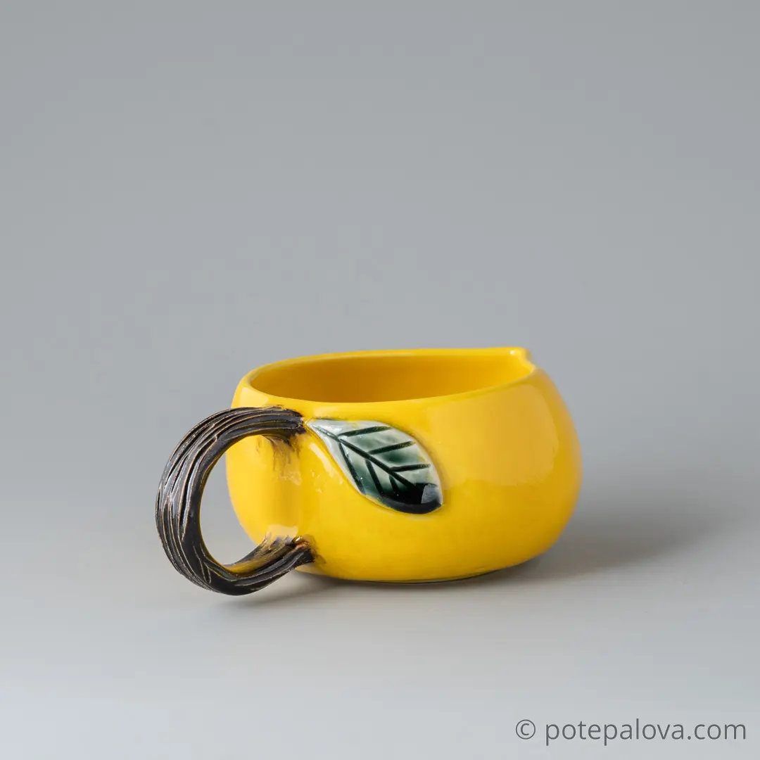 картинка Чашка Светланы Шумских "Лимон" 2 - DishWishes.Ru