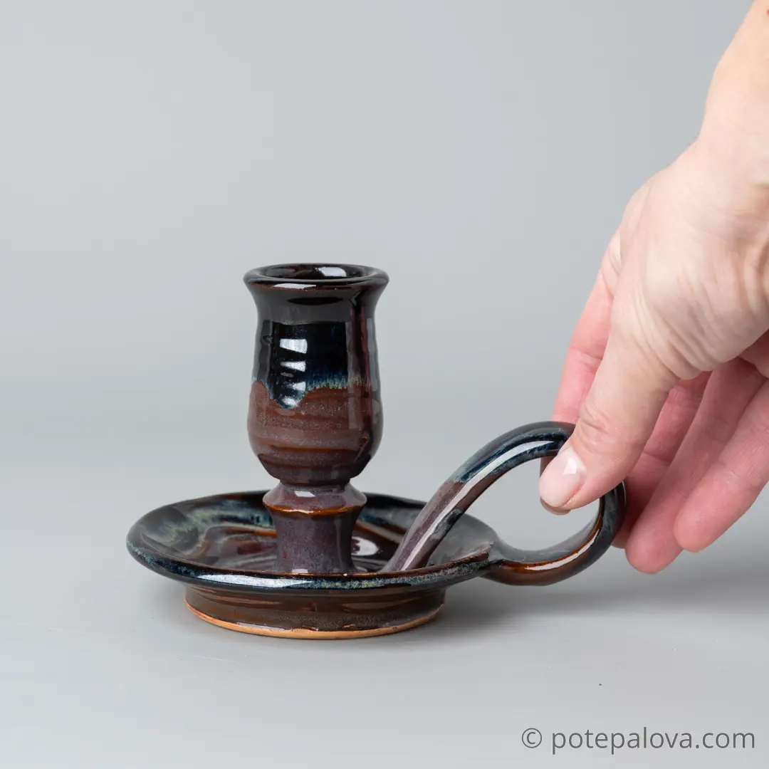картинка Керамический подсвечник Юрия Пересады 6 - DishWishes.Ru