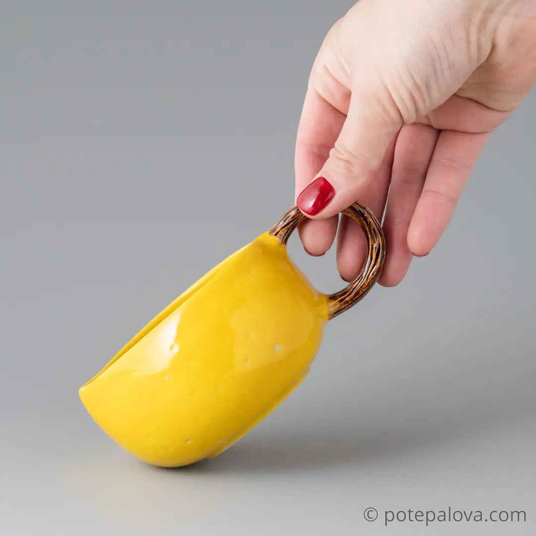 картинка Чашка Светланы Шумских "Лимон" 1 - DishWishes.Ru