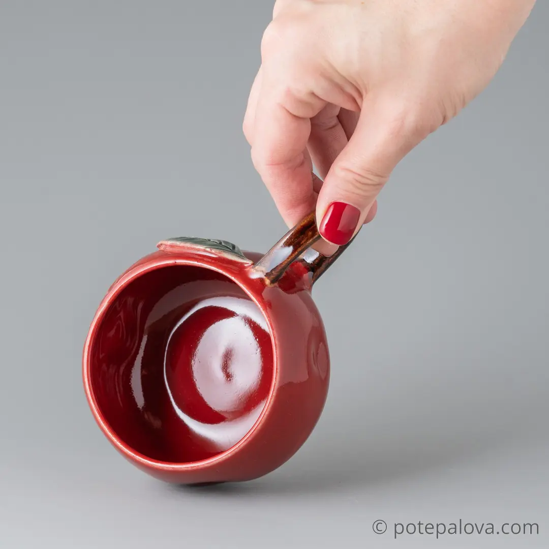 картинка Чашка Светланы Шумских "Гранат" 1 - DishWishes.Ru