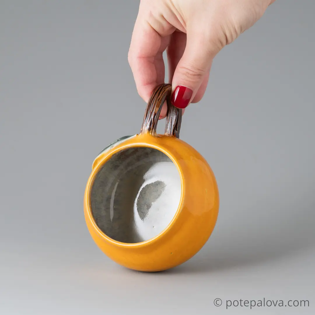 картинка Чашка Светланы Шумских "Мандарин" 4 - DishWishes.Ru