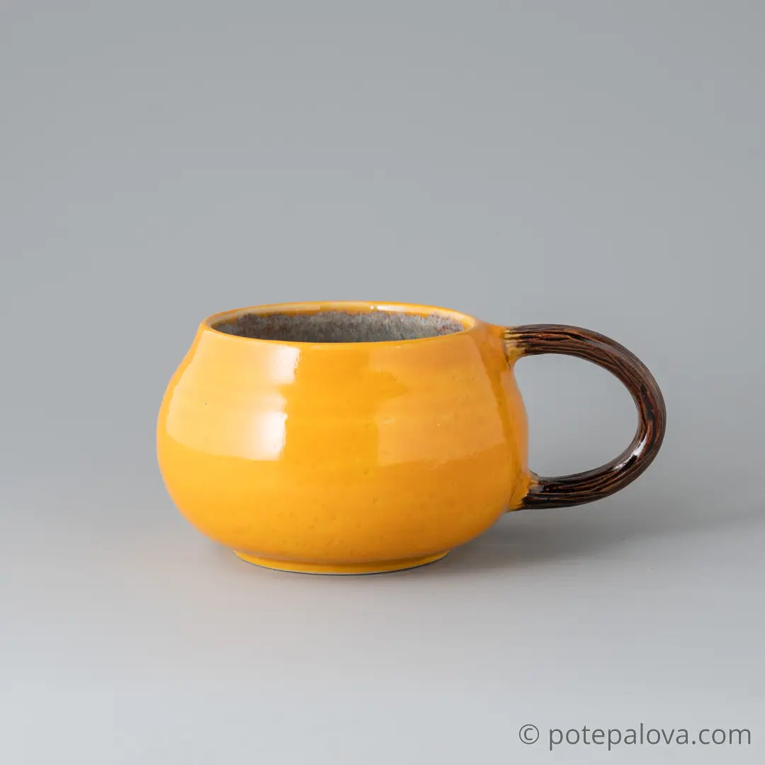 картинка Чашка Светланы Шумских "Мандарин" 4 - DishWishes.Ru