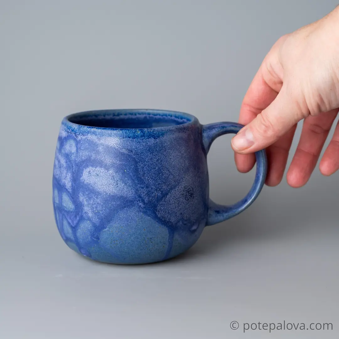 картинка Кружка круглая "Лаванда"  500 мл - 4 - DishWishes.Ru