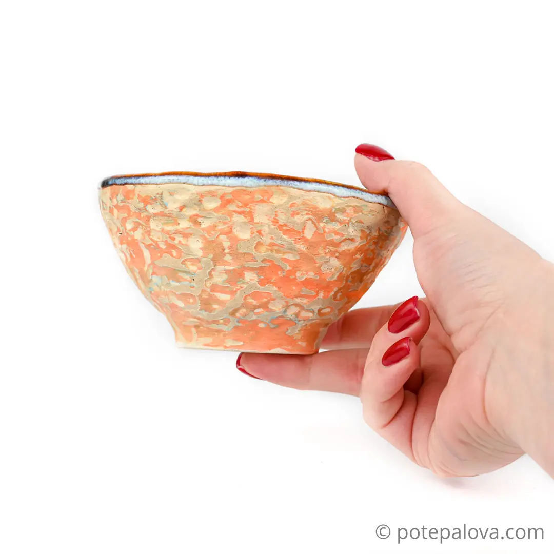 картинка Миска лепная Юрия Пересады малая 2 - DishWishes.Ru