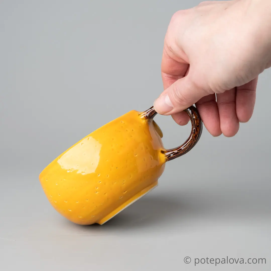 картинка Чашка Светланы Шумских "Мандарин" 1 - DishWishes.Ru