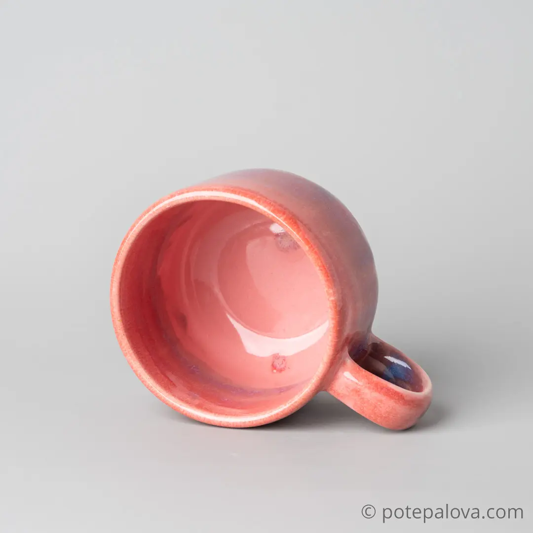 картинка Кружка розовая Sigma 300 мл - 1 - DishWishes.Ru