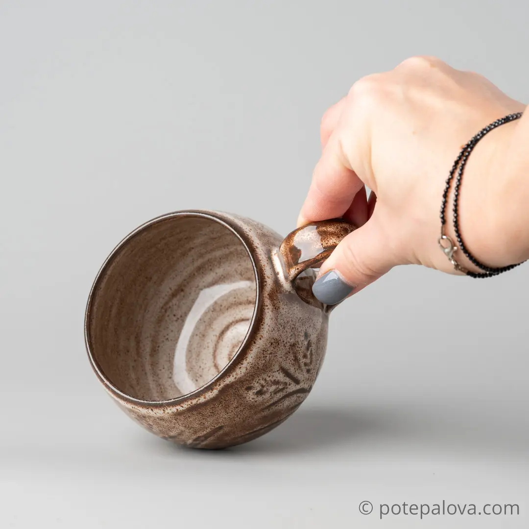 картинка Керамическая кружка из серии "Травы" 7 - DishWishes.Ru