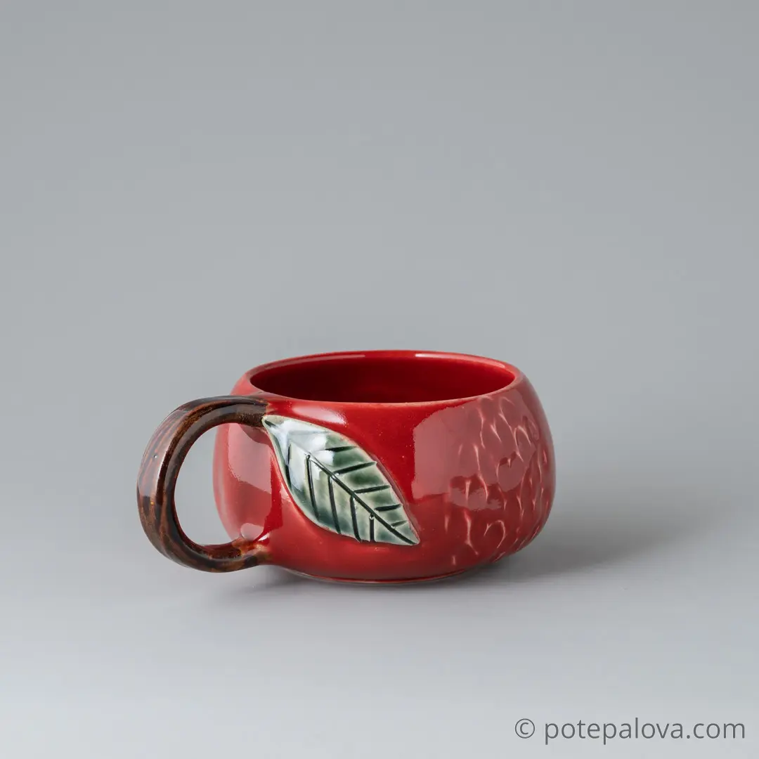 картинка Чашка Светланы Шумских "Гранат" 2 - DishWishes.Ru